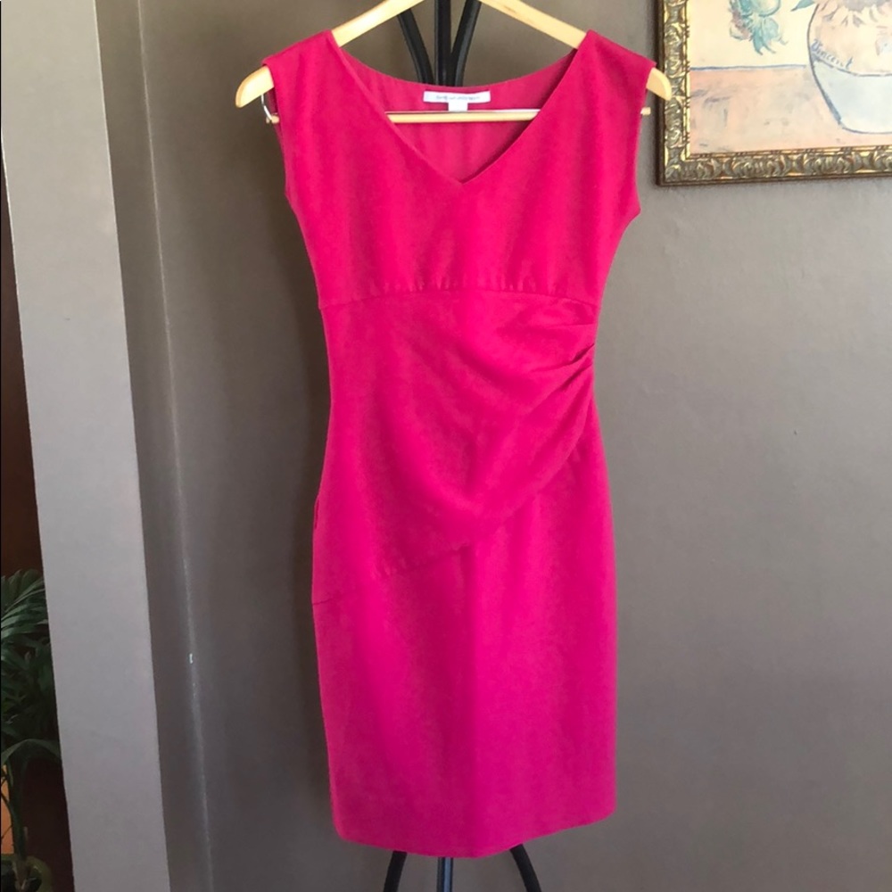 Diane Von Furstenbirg pink cocktail dress